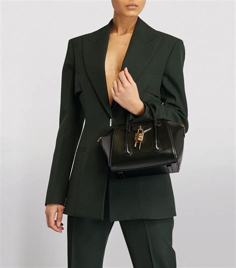 givenchy antigona mini olive green|Givenchy antigona lock bag.